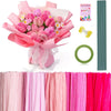 472-Piece Chenille Stem Craft Kit with Floral Wire & Gardening Tape