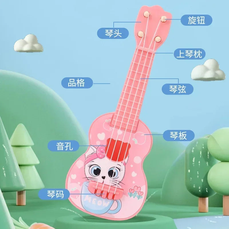Kids Mini Ukulele Toy with Musical Sounds
