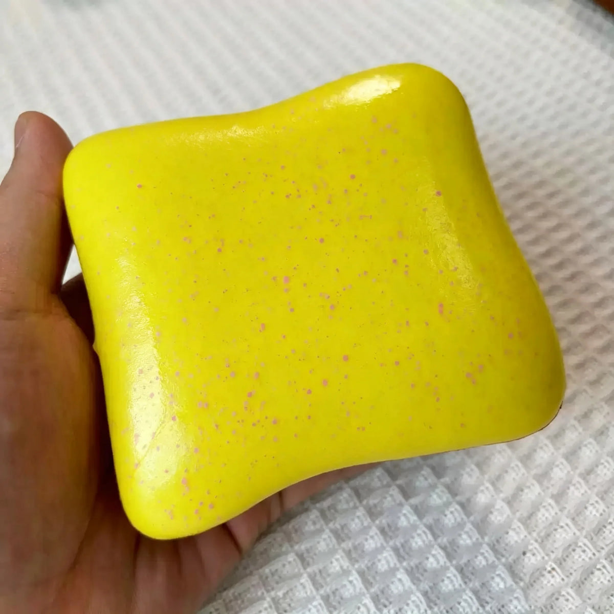 Bread-Shaped Buttery Squishy Stress Relief Toy