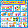 Party Favor Assortment with Snap Bracelets and Fidget Toys