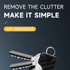 Compact Metal Key Organizer with Holding Capacity
