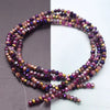 Mixed-Color Rondelle Glass Beads for Jewelry Making