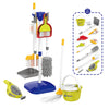 Kids' Pretend Play Cleaning Set with Vacuum & Dustpan