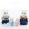 Forest Animal Miniature Dollhouse Furniture Set – 1/12 Scale Bedroom, Kitchen & Bathroom Decor