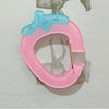 Calico Critters Heart Charm Keychain
