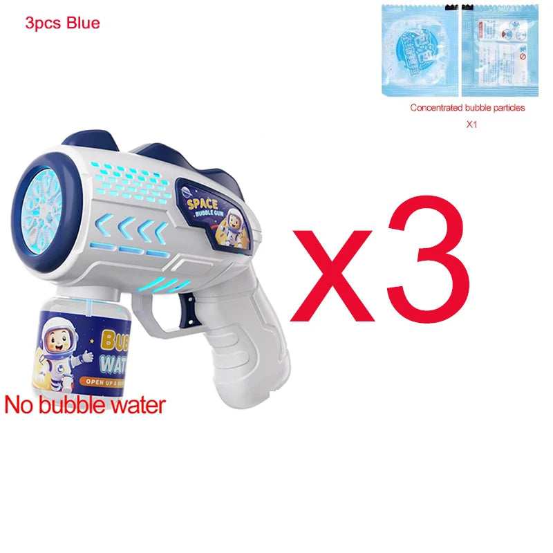 Astronaut Bubble Blaster - Automatic Bubble Machine Gun for Kids