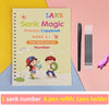 Reusable Magic Arabic Writing Practice Book for Kids
