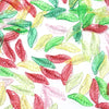 Colorful Acrylic Leaf Charms for Jewelry Making and DIY Crafts (100-Pack)