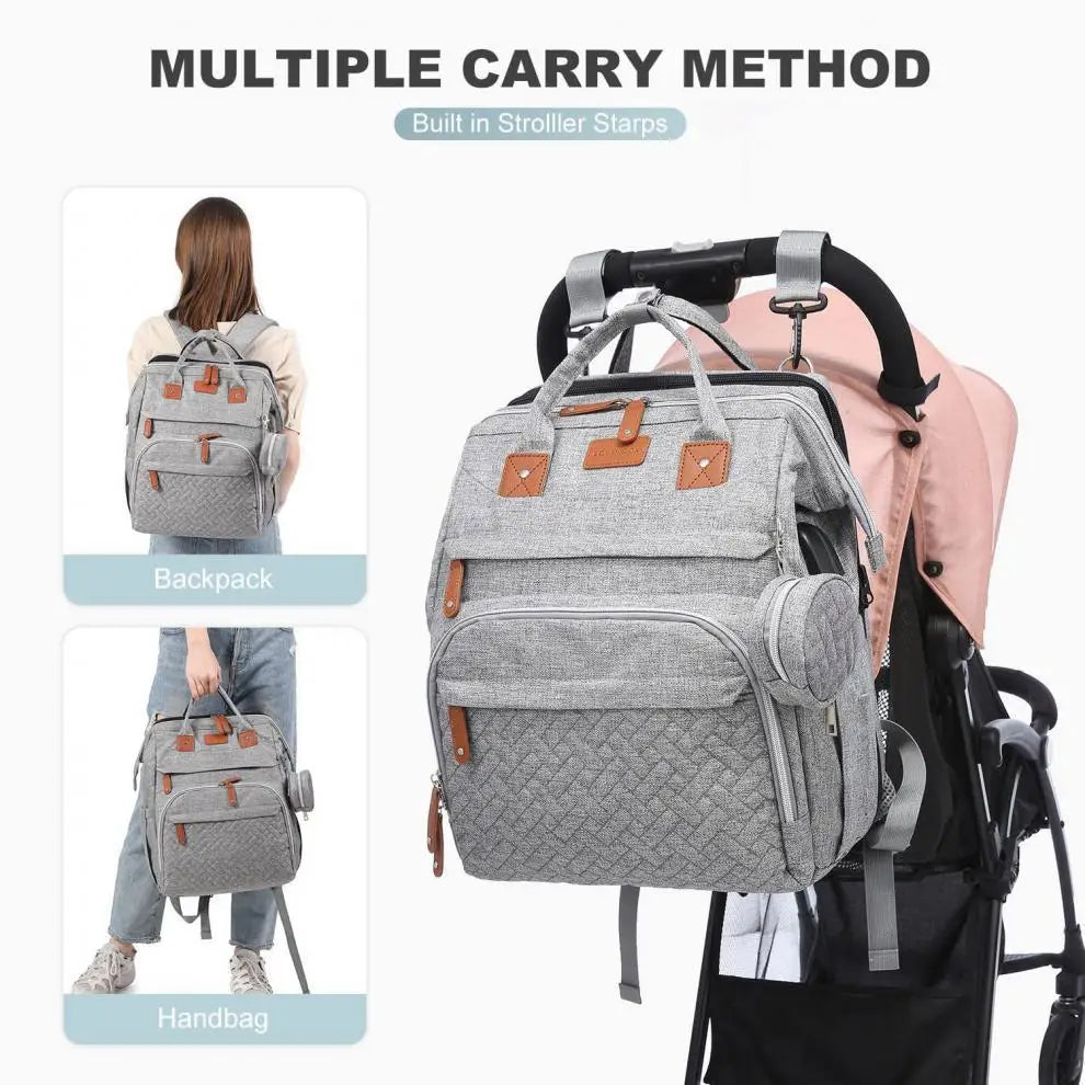 Multifunctional Diaper Backpack for Babies & Toddlers