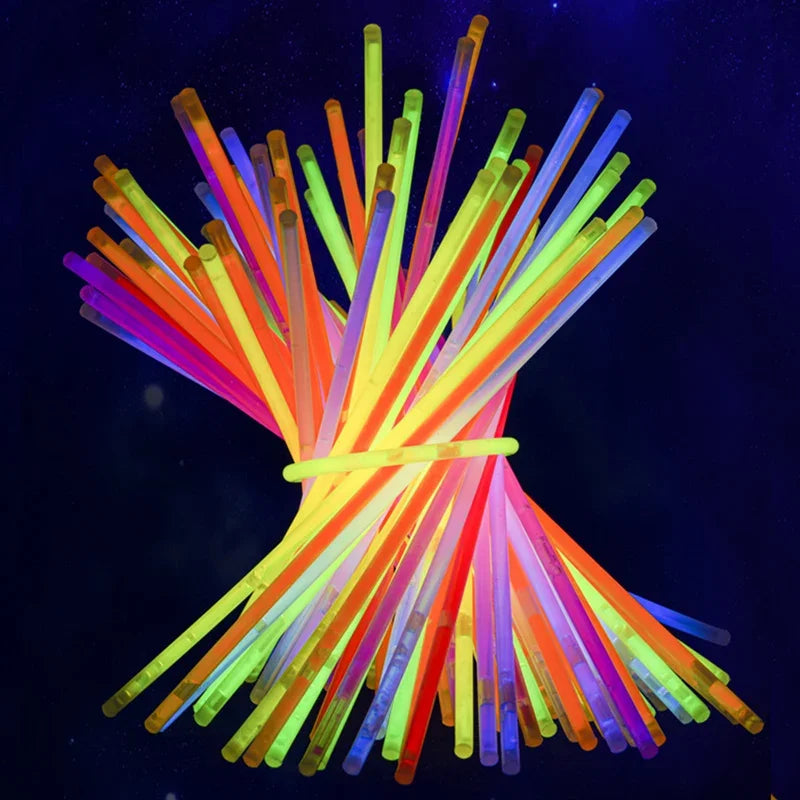Multicolor Glow Sticks for Parties and Events