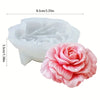 3D Rose Silicone Mold for Candle, Soap & Resin Crafts