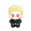 A plush doll set featuring characters Leon and Ashley from Resident Evil 9