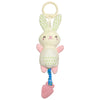 Soft Hanging Baby Rattle with Sensory Cartoon Plush Toy for Stroller and Crib