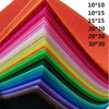Assorted Color Felt Fabric Sheets for DIY Crafts and Sewing