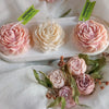 3D Peony Flower Silicone Mold for Candle, Resin & Soap Making