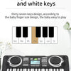 37-Key Electronic Keyboard Piano for Kids with LED Display
