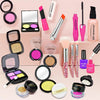 Pretend Play Makeup Kit for Kids with Storage Bag