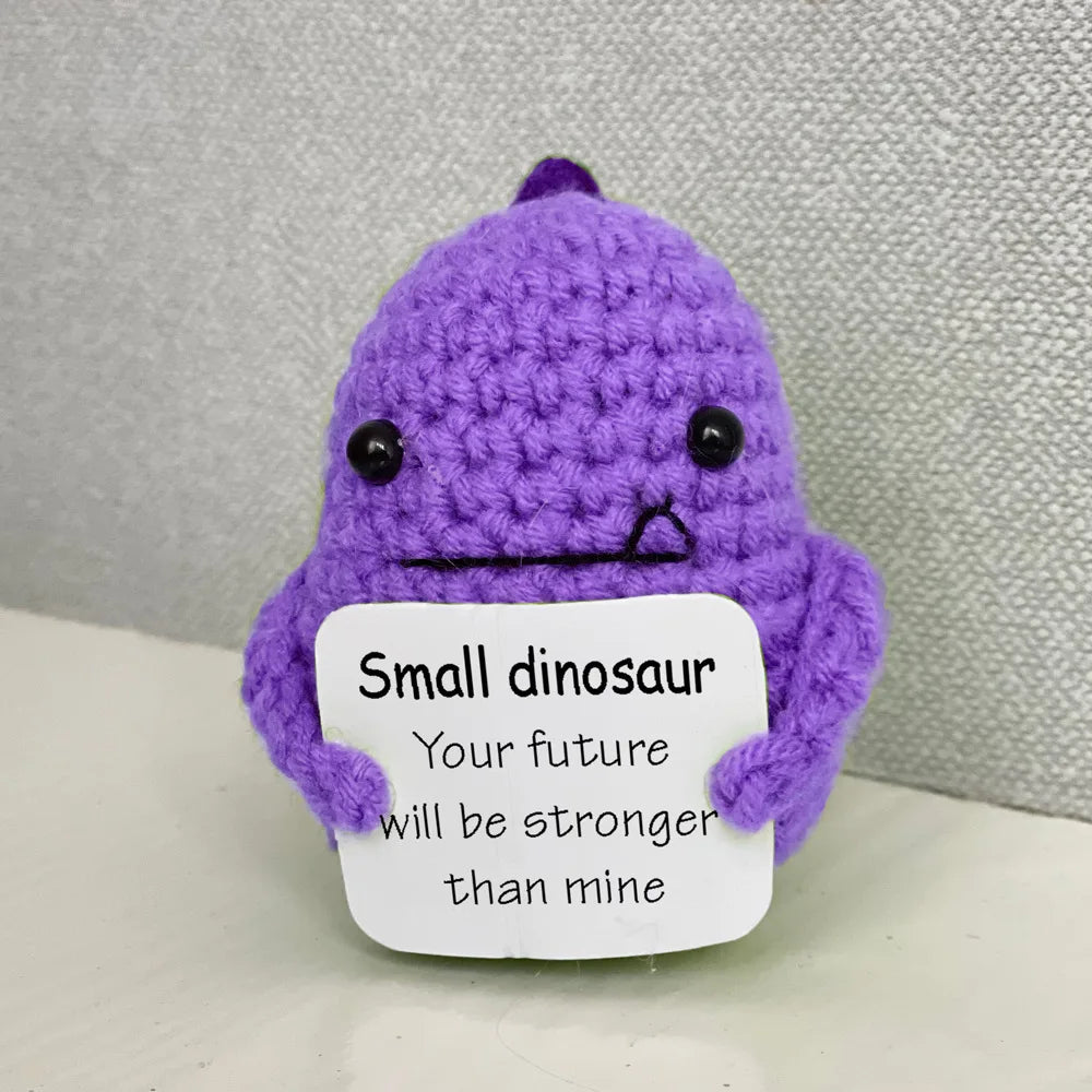 Crochet Dumpster Fire Decorative Doll