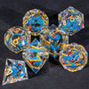 Liquid Core Dice Set for Dungeons & Dragons | Sharp Edge Resin RPG Dice