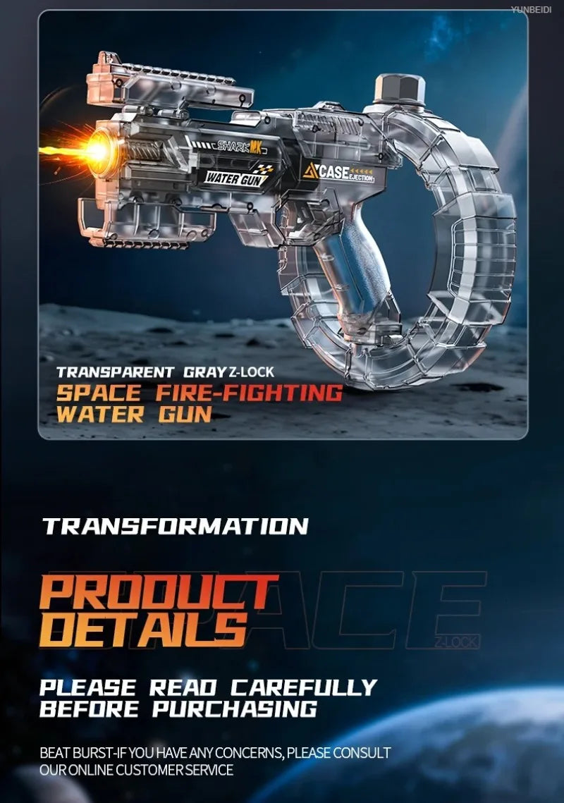 Automatic Electric Water Gun with LED Lights