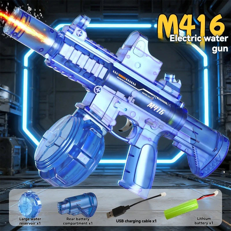 M416 Electric Water Gun with Rapid-Fire Action