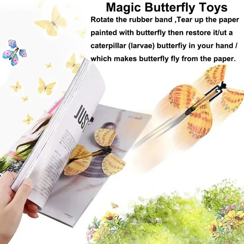 Magic Flying Butterfly Surprise Toy