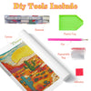 5D Diamond Painting Kit – Floral Skull Full Drill Art Craft