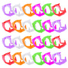 A set of ten Halloween skull and pumpkin fidget toys in various bright colors including orange, green, purple, and red.