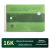 A package of Academy watercolor paper pad featuring 20 sheets of 100% cotton paper
