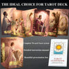Pink Victorian Tarot Cards Deck – 78 Vintage Aesthetic Cards for Beginners
