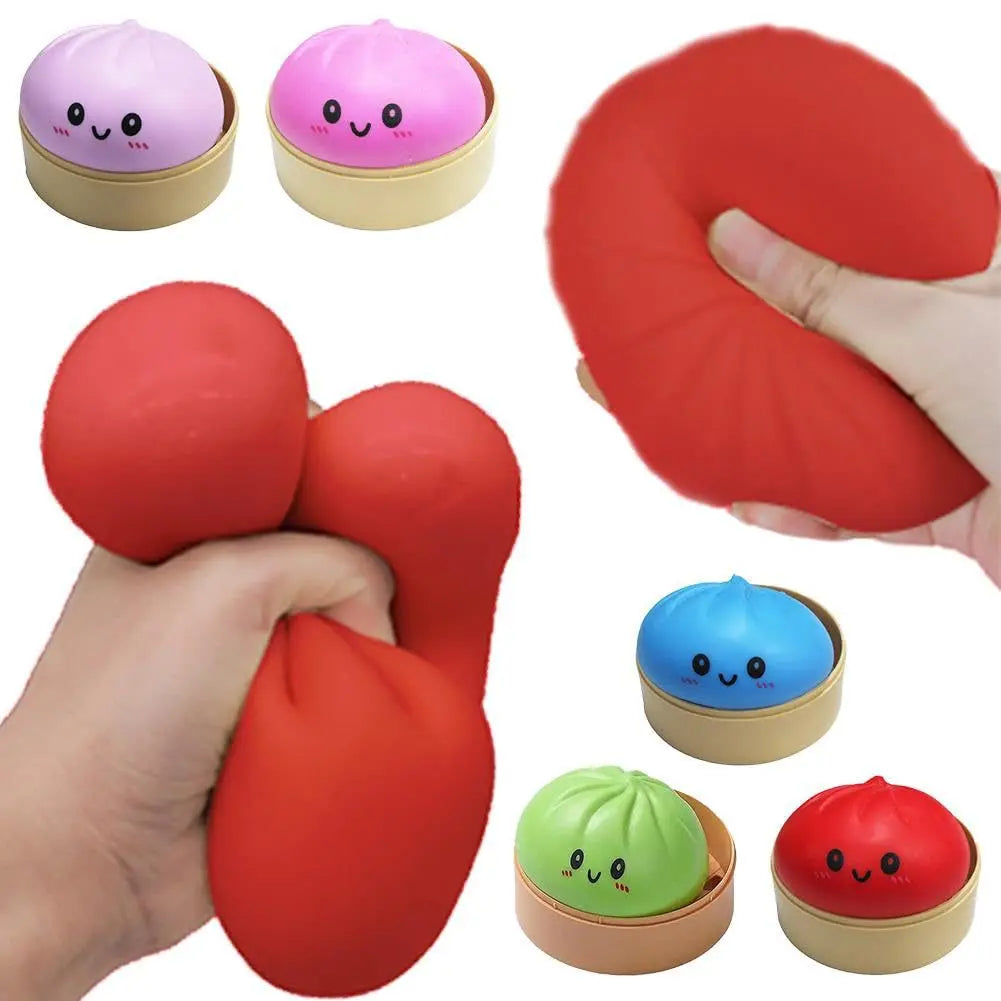 Slow Rising Glitter Dumpling Squishy Stress Ball