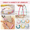 Rainbow Polymer Clay Bead Kit for DIY Jewelry Making
