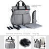 Multifunctional Waterproof Diaper Tote Bag for Parents