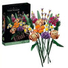 DIY Flower Bouquet Building Blocks Set