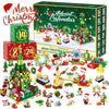 24-Day Christmas Advent Calendar with DIY Tree & Train Set