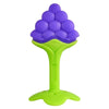 Strawberry-Shaped Silicone Baby Teether for Soothing Gums