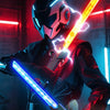 Dual-Head Telescopic Lightsaber with 7-Color LED Effects