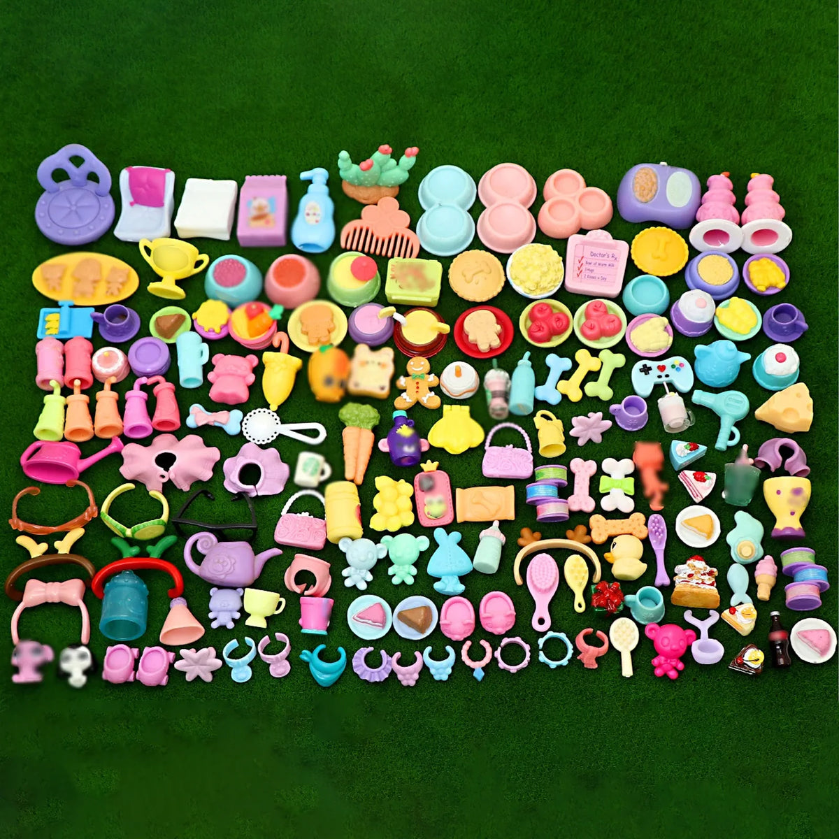 35-Piece Mini Pet & Doll Accessory Variety Pack