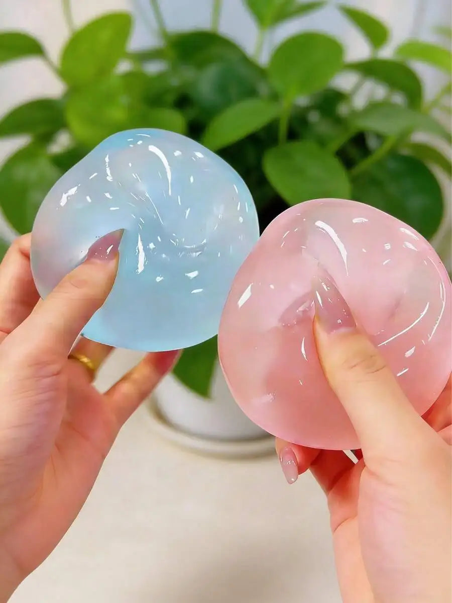 Moldable Stress Relief Squeeze Ball – Slow Rebound Coconut Scent