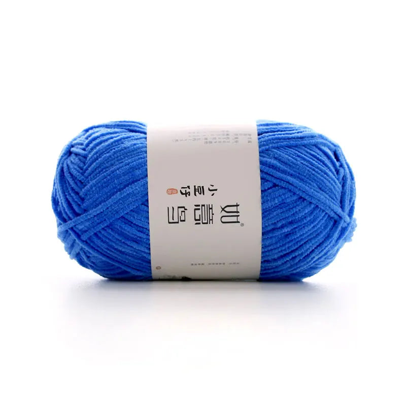 Soft Chenille Yarn for Crochet and Knitting
