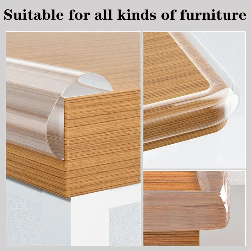 Transparent Silicone Corner Guards for Furniture