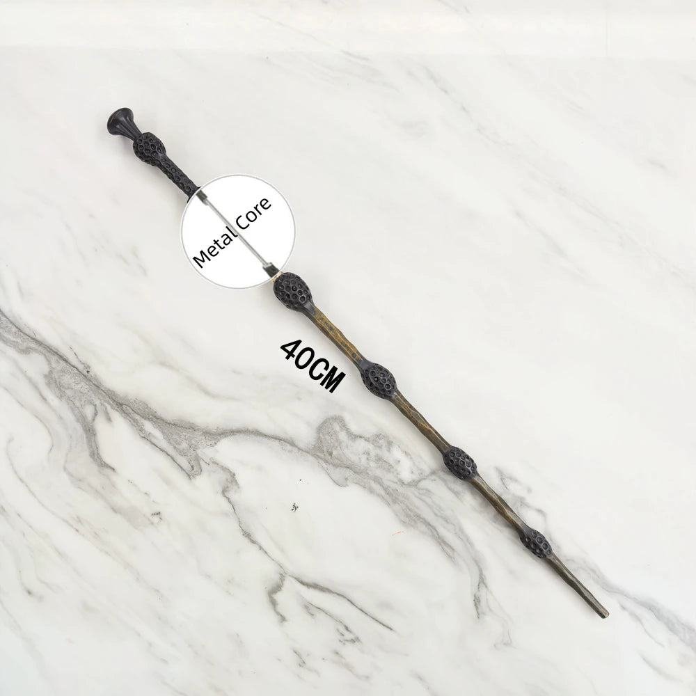 Anime-Inspired Magic Wand with Metal Core and Display Box