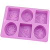 Leaf Silicone Soap Mold Set for DIY Crafts