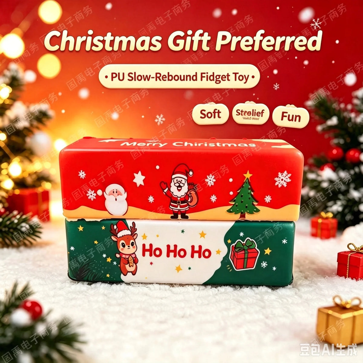Slow-Rising Butter Squishy Toy – Stress Relief & Sensory Fidget