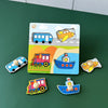 Wooden Montessori Puzzle Board for Toddlers