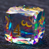 Premium 7-Piece Frosted Gemstone Polyhedral Dice Set for Tabletop RPGs