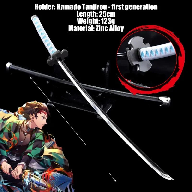 Demon Slayer Mini Katana Sword — Tanjiro & Zenitsu Inspired Replica