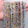 Mixed-Color Rondelle Glass Beads for Jewelry Making