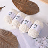 Soft Milk Cotton Yarn Value Pack - 4 Balls for Knitting & Crochet