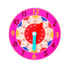 Wooden Montessori Clock Toy for Kids Learning Time